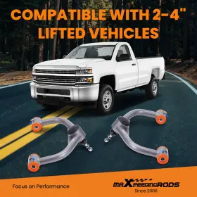 JM3V6T MAXPEEDINGRODS Front Upper Control Arms Lift 2500HD #2
