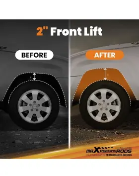 JVZ1U7 MAXPEEDINGRODS Front Leveling Lift Kj Steel Kit Jeep #2