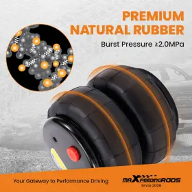 K2CW07 MAXPEEDINGRODS Air Spring Bag Tow Assist Rear Overload #3