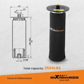 KGW9H1 MAXPEEDINGRODS Air Spring Kit F-150 2500 Rwd 4WD Ford #2