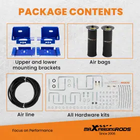 KGW9H1 MAXPEEDINGRODS Air Spring Kit F-150 2500 Rwd 4WD Ford #3