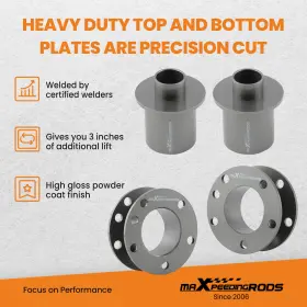 KNCM9P MAXPEEDINGRODS Front Rear Lift Kit Lincoln Mercury #2