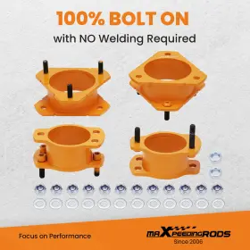 KRYGB2 MAXPEEDINGRODS Front Rear Leveling Lift Kit 2WD 4WD #2