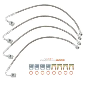 KUM352 MAXPEEDINGRODS Lift Brake Lines Jk Unlimited Kit Jeep #2
