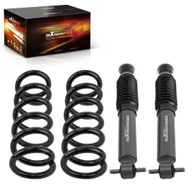 L5X0IA MAXPEEDINGRODS Leveling Lift Shocks Coil Springs Kit