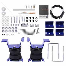 LUAH28 MAXPEEDINGRODS Rear Air Helper Spring Bag Bed Kit 1500 #2