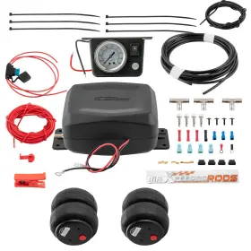MB043D MAXPEEDINGRODS Air Suspension Bags Compressor Kit F150