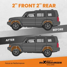 N39GEY MAXPEEDINGRODS Front Rear Lift Mk Kit Jeep Compass #2