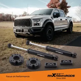 N9T6R2 MAXPEEDINGRODS Suspension Lift Shocks Kit F150 2WD 4WD #2