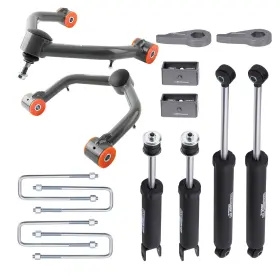 NTADC4 MAXPEEDINGRODS Front Rear Lift Kit 1500 4X4 4WD Chevy