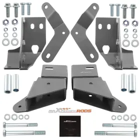 NZYS3B MAXPEEDINGRODS Front Caster Control Arm Bracket Kit Xj