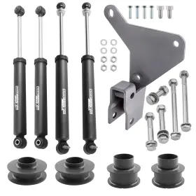 ON3H69 MAXPEEDINGRODS Front Rear Lift Shocks Wj Kit 4WD Jeep