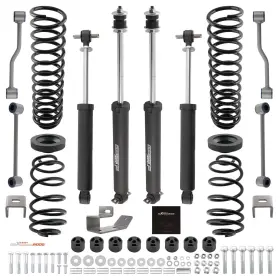 P76BRS MAXPEEDINGRODS Lift Sway Bar Links Shocks Kit Tj Jeep