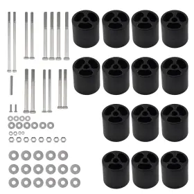 P9UE3D MAXPEEDINGRODS Body Lift Spacers Bolts F100 F150 F250