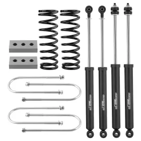 PC4FM9 MAXPEEDINGRODS Lift Coil Springs Shocks Kit 2500 3500