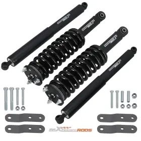 PD1Q90 MAXPEEDINGRODS Leveling Lift Struts Shocks Kit Rwd 4WD