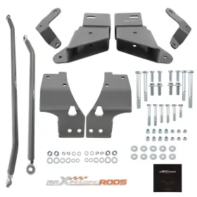 Q256R4 MAXPEEDINGRODS Steering Crossover Control Arm Brackets