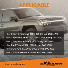 Q5B9ET MAXPEEDINGRODS Front Rear Lift Kit 1500 2WD 4WD Gmc #3