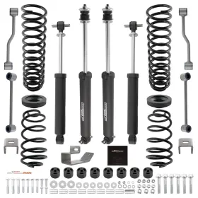 QJ69L4 MAXPEEDINGRODS Lift Sway Bar Links Shocks Kit Tj Jeep