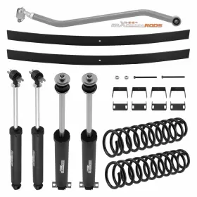 QMJU5P MAXPEEDINGRODS Lift Front Track Bar Kit Xj 2WD 4WD #2