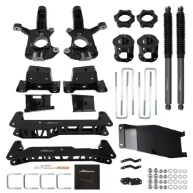 R039IE MAXPEEDINGRODS Lift Shocks Knuckles Kit 1500 4WD Road