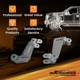 R2D16X MAXPEEDINGRODS Front Rear Track Bar Control Arm Jk #3