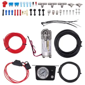 R7JD2P MAXPEEDINGRODS Air Shock Controller Gauge Line Kit Ram