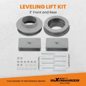 RO0L7G MAXPEEDINGRODS Lift Shocks Kit 1500 2WD Chevy Gmc #3