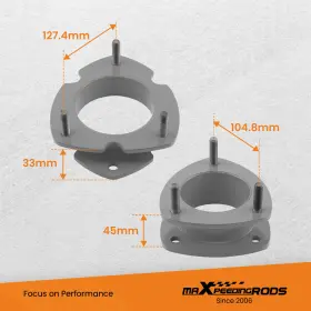 RZMI5F MAXPEEDINGRODS Front Rear Lift Kit Ford Expedition #3