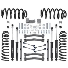 S4LK82 MAXPEEDINGRODS Lift Shocks Kit Tj 4WD Jeep Wrangler