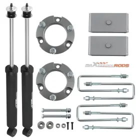 TU26IG MAXPEEDINGRODS Front Rear Lift Shocks Kit 4WD Toyota