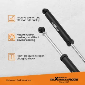U3QGCP MAXPEEDINGRODS Suspension Lift Shocks Strut Extensions #3