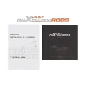 UKXR0B MAXPEEDINGRODS Lift Front Upper Lower Control Arms Set #2