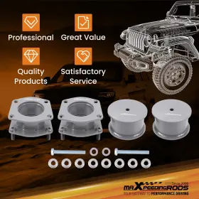 UO10S8 MAXPEEDINGRODS Front Rear Lift Wk Kit Jeep Cherokee #2