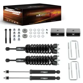 W5XIQO MAXPEEDINGRODS Front Rear Leveling Lift Struts Shocks
