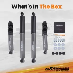WC106E MAXPEEDINGRODS Front Rear Shock Absorbers Navara Ute