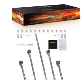 WUJX2O MAXPEEDINGRODS Rear Upper Lower Tubular Track Bar Arm