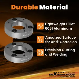 X8U0CY MAXPEEDINGRODS Front Lift Strut Spacers Kit F-150 2WD
