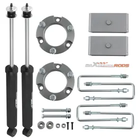 XCDB84 MAXPEEDINGRODS Front Rear Lift Shocks Kit 4WD Toyota