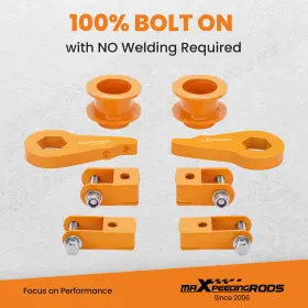 XY976P MAXPEEDINGRODS Front Rear Leveling Lift Kit 1500 Chevy #3