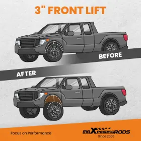 Y3H5F0 MAXPEEDINGRODS Lift Front Level Spacers Kit 3500 2500 #2