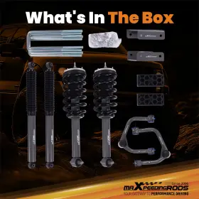 Y4P0WI MAXPEEDINGRODS Front Rear Lift Struts Kit 1500 Chevy