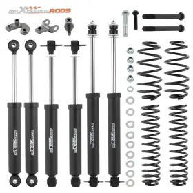 Y6AH2O MAXPEEDINGRODS Lift Dual Steering Stabilizer Kit Tj