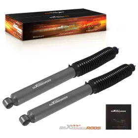 YJ5QWU MAXPEEDINGRODS Rear Lift Shocks Lightning F-150 Rwd
