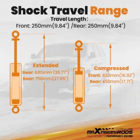 ZAQ0HG MAXPEEDINGRODS Lift Dual Stabilizer Steering Jk Kit #2