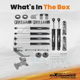 ZAQ0HG MAXPEEDINGRODS Lift Dual Stabilizer Steering Jk Kit #3