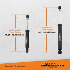 ZIV3P6 MAXPEEDINGRODS Leveling Lift Kit XL1500 Chevrolet Gmc #3