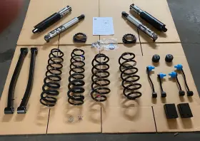 77072395AE MOPAR Suspension Lift Fox Shocks Doors Kit Jeep #3 77072395AE MOPAR Suspension Lift Fox Shocks Doors Kit Jeep #3