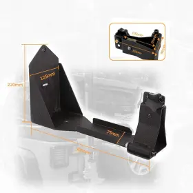 7892-02 MOTLTECH High Lift Jack Mount Bracket Jl Jeep #3