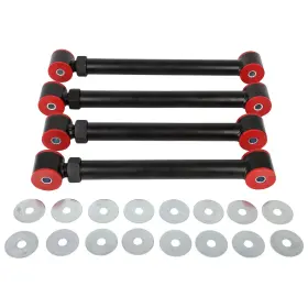 Motomasterspro Mo180801p01 Front Fits 94-09 Dodge Ram 4x4 Upgraded Adjustable Upper Lower Control Arms 0-6 Inch